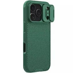 Карбонова накладка Nillkin CamShield Pro для Apple iPhone 17 Pro Max 6.9" Deep Green