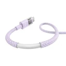 USB кабель Baseus Display 2 Fast Charging Data Cable USB to Type-C 100W 1 м фиолетовый P10382701511-00