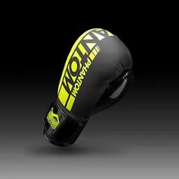 Рукавиці боксерські Phantom Athletic Apex Elastic Black/Neon Yellow - 14 унцій - мініатюра 2