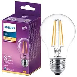 Лампа Philips LED классический 60 WA 60 E27 WWCLND 1PF/SRT4 (929001387341)