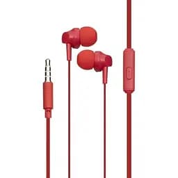 Наушники Hoco M14, вакуумные, проводные, 3.5mm, 1.2m, красные