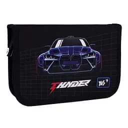 Школьный пенал твердый одинарный с клапаном Yes My First Car HP-03