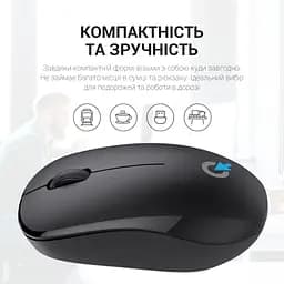 Мишка OfficePro M183 Wireless Black (M183) - мініатюра 9