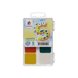 Дитяча медова акварель ГАММА'UA 200102P 8 кольорів