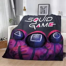 Плед 3D Гра в кальмара SQUID GAME 20222462_B 12298 135х160 см