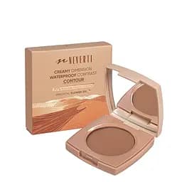 Контуринг для обличчя кремовий Neverti Creamy Dimension Waterproof Contrast Contour (NP204), 003 Mocha Світло-коричневий