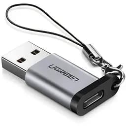Адаптер Ugreen US276 USB-A 3.0 to USB-C Adapter сірий (50533)