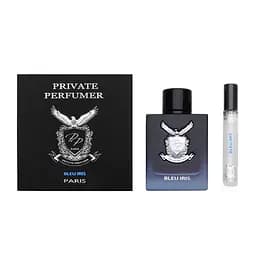 Набір чоловічої парфумерії Parfums Parour Private Perfumer Bleu Iris - 100 ml edp + 10 ml travel spray (NI10301)