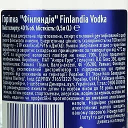 Горілка Finlandia 40% 0.5 л (37541) - мініатюра 6