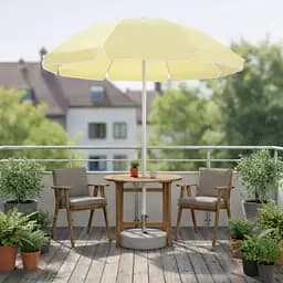 Парасолька садова Jumi Garden 240 см бежевий - мініатюра 5