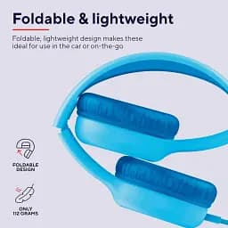 Навушники Trust Nouna Headphones mini-jack Mic сині - мініатюра 4