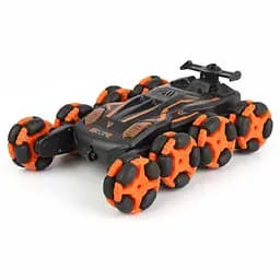 Радіокерована трюкова машина-перевертень LH-C 060-3-01, керування браслетом та пультом 2.4G, звук, парогенерація, 360°, Червона