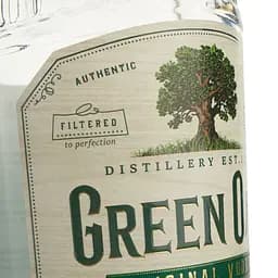 Горілка Green Oak Оригінал 40% 0.5 л - мініатюра 3