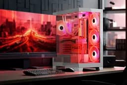 Корпус Modecom VOLCANO SPACE APEX ARGB 4x140 мм fans MIDI USB 3.0x2+TYPE-C WHITE без БЖ ATX (AT-SPACE-PG-20-000000-000) - мініатюра 2