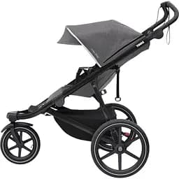 Дитяча коляска Thule Urban Glide 2 Grey Melange з люлькою (TH 10101965) - мініатюра 3