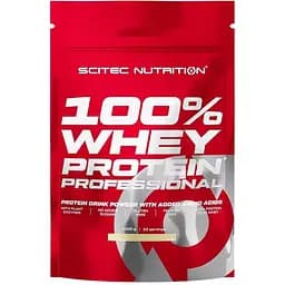 Протеин Scitec 100% Whey Protein Professional Ваниль 1 кг
