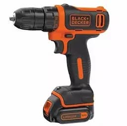 Акумуляторний дриль-шурупокрут Black+Decker з АКБ та ЗП BDCDD12K