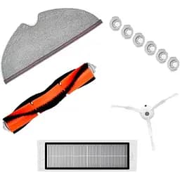 Набір чистячих елементів RoboRock для робота-пилососа Xiaomi RoboRock S6/S6 MaxV/S6 Pure/S50/S55/S5 Max/E5/E4/Sweep One Vacuum Cleaner DefWhite (FTRIN1-DEF-2)