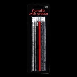 Карандаши чернографитные Offtop с резинкой 6 шт. (849918)