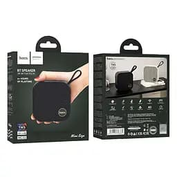 Портативна bluetooth колонка Hoco HC22 TWS бездротова акустика чорна - мініатюра 4