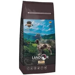 Сухий корм для собак усіх порід Landor, ягня з рисом, 15 кг