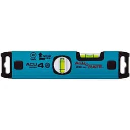 Уровень строительный коробчатый Acurate ACU4 23 см (ACU4M-230)