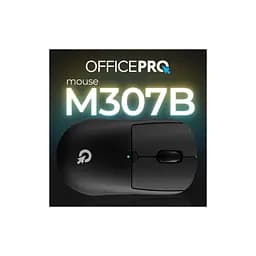 Мишка OfficePro M307B Silent Click Wireless/Bluetooth Black (M307B) - мініатюра 5