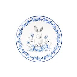 Тарелка Alba ceramic Blue Rabbit 21 см (769-099)