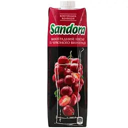 Нектар Sandora Коктейльная коллекция из красного винограда осветленный пастеризованный 950 мл