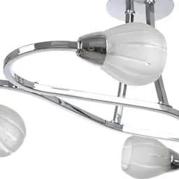 Люстра стельова Brille галогенна G9 40W CH (HTL-131C/4) - мініатюра 2