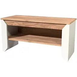 Тумба для взуття Еверест Нордік-900, 90х38х45 см білий/дуб крафт золотий (EVR-5545)