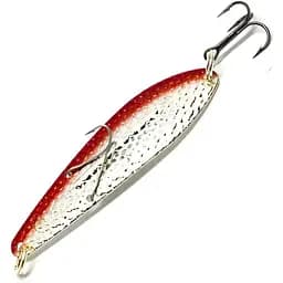Блешня Williams Ice Jig 14.17 g Ribbed Silver/Red (1102-J60FWN-FWN)