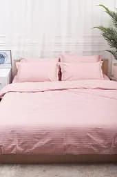 Комплект постільної білизни Moon&Star Satin Stripe Stripe Pink двоспальний 175х210 наволочки 2х50х70 - мініатюра 2