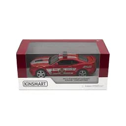 Металева інерційна легкова модель Chevrolet Camaro Police/Firefighter 5", відкриваються двері (В асортименті) - мініатюра 2