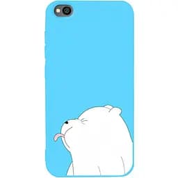 Чохол-накладка Toto Matt TPU 2 mm Print Case Xiaomi Redmi Go #57 Bear Tongue Sky Blue