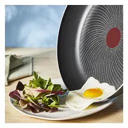 Сковорода Tefal So'' Light 28 см, алюміній, бакеліт, скло, чорний (H0560642_SET) - мініатюра 8