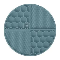 Килимок для злизування і повільного харчування Waudog Silicone 211х211х30 мм сірий - мініатюра 3