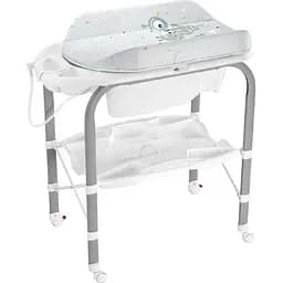 Пеленальный столик Cam Cambio, с ванночкой, серый