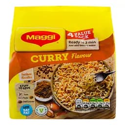 Лапша Maggi со вкусом кари 237 г (4 шт. х 59.2 г) (894234)