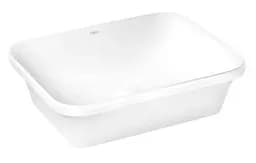 Комплект Qtap Scorpio: Раковина врізна прямокутна 510х390х145 мм White + Донний клапан PU02 (QT1411K490WN47290) - мініатюра 5