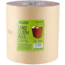 Наждачний папір Alloid Building Tools на тканинній основі 200 мм х 50м зерно 240 (SP-20050240) - мініатюра 3