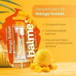 Бальзам для губ Balme Mango Sorbet 5 г (289836) - мініатюра 4
