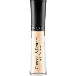 Рідкий консилер Note Cosmetique Conceal & Protect Liquid Concealer відтінок 01 (Light Sand) 4.5 мл - мініатюра 2