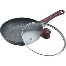 Сковорода Vezzer кованая с крышкой 22 см (VZ2012)