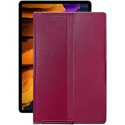 Чохол StatusCASE з екошкіри для планшету Samsung Galaxy Tab S7 Plus Бордовий