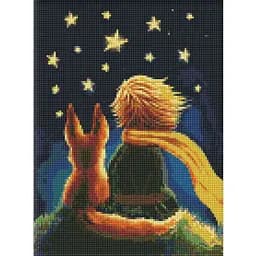 Алмазная мозаика Ideyka Сказочные друзья AMO7584 30х40см