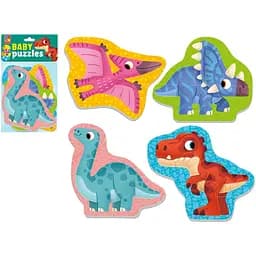 М'які бейбі пазли Динозаври Vladi Toys VT1106-93 Укр