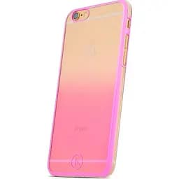 Чохол-накладка Hoco TPU cover Defender series Gradient iPhone 6/6s Pink