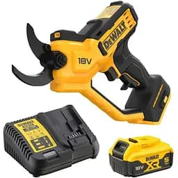 Ножницы садовые - аккумуляторный секатор DeWalt с АКБ и ЗУ DCMPP568P1
