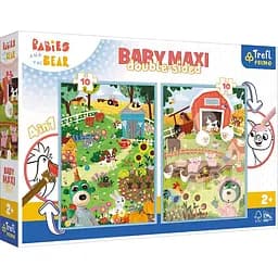 Пазли Trefl Ферма Babymaxi 10+10 елементів